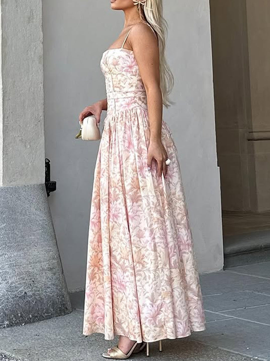 ESTID Damen Maxikleid „Flora Romance“ – Elegantes Corsagenkleid mit floralem Print Ansicht 33 – maxikleid – ESTID