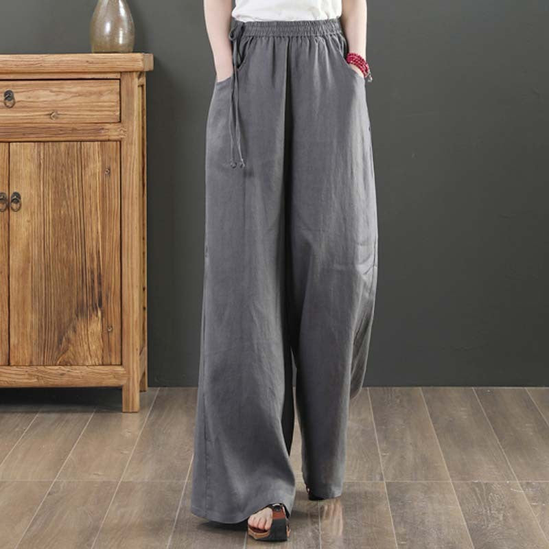 Luftige Damen Sommer Stoffhose Ansicht 14 – hosen – ESTID