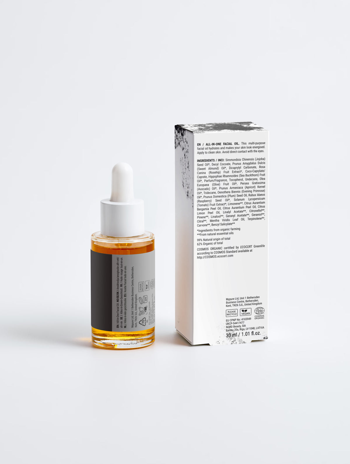 All-In-One Gesichtsöl Detailansicht – Produkt – ESTID