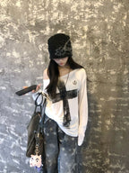 Damen Print Longsleeve | Urban Gothic & Grunge Shirt Ansicht 5 – T-Shirt – ESTID