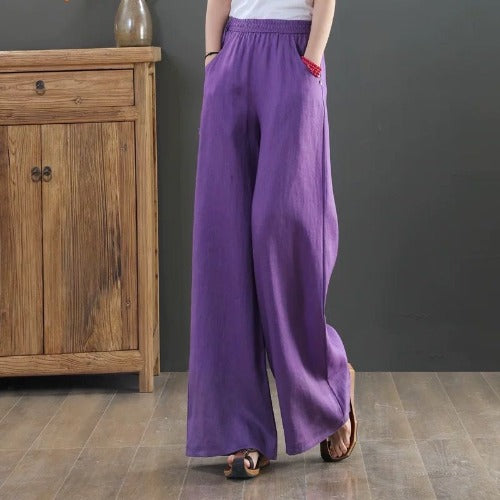 Luftige Damen Sommer Stoffhose Ansicht 9 – hosen – ESTID