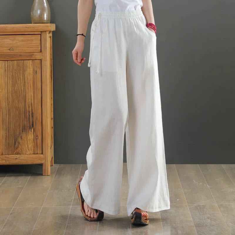 Luftige Damen Sommer Stoffhose Ansicht 4 – hosen – ESTID