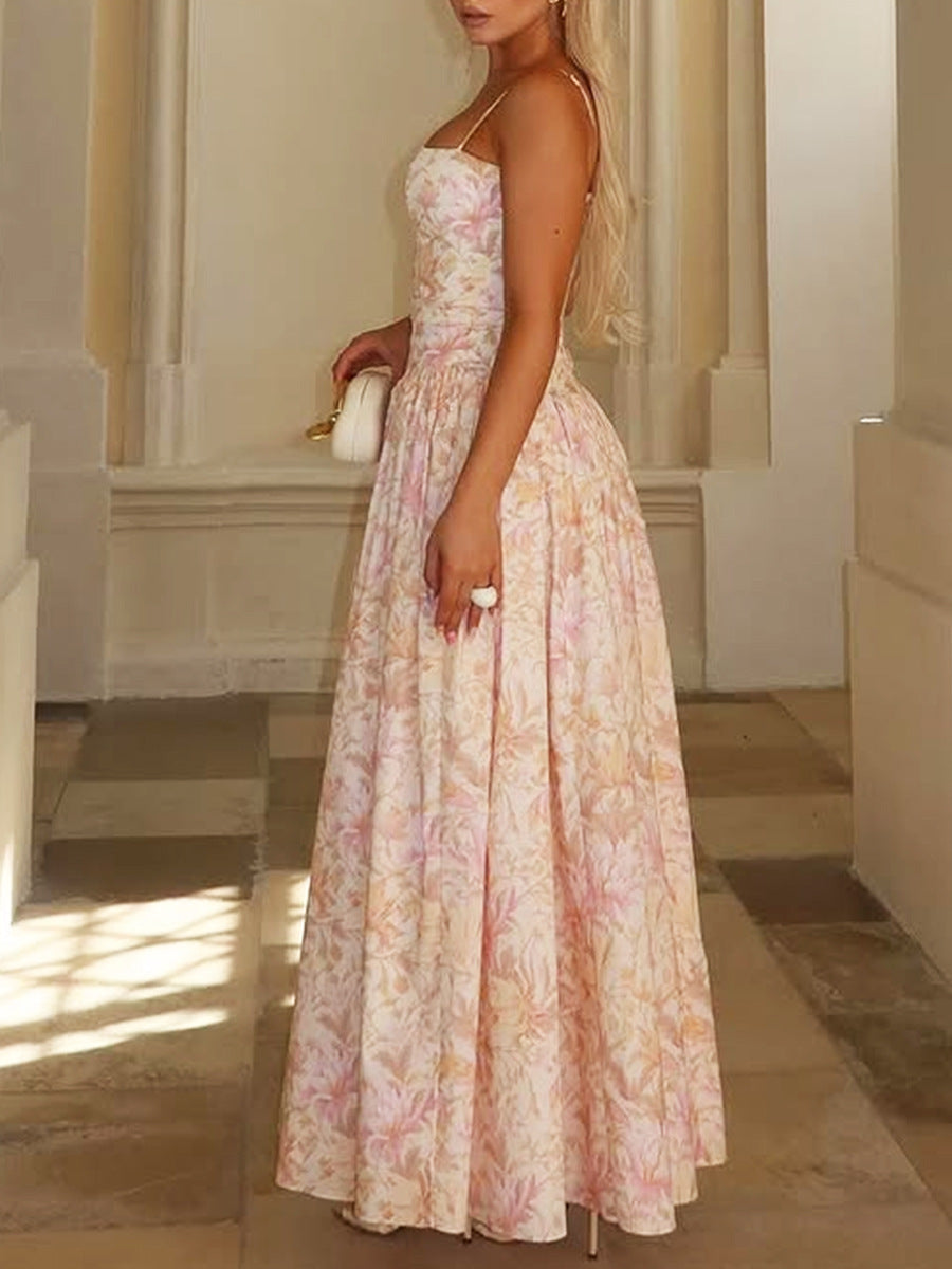 ESTID Damen Maxikleid „Flora Romance“ – Elegantes Corsagenkleid mit floralem Print Ansicht 38 – maxikleid – ESTID