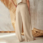 Elegante Wide-Leg Stoffhose Ansicht 12 – hosen – ESTID