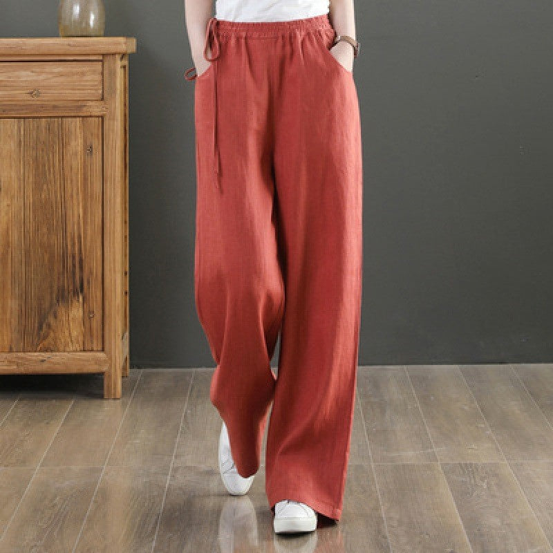 Luftige Damen Sommer Stoffhose Ansicht 11 – hosen – ESTID