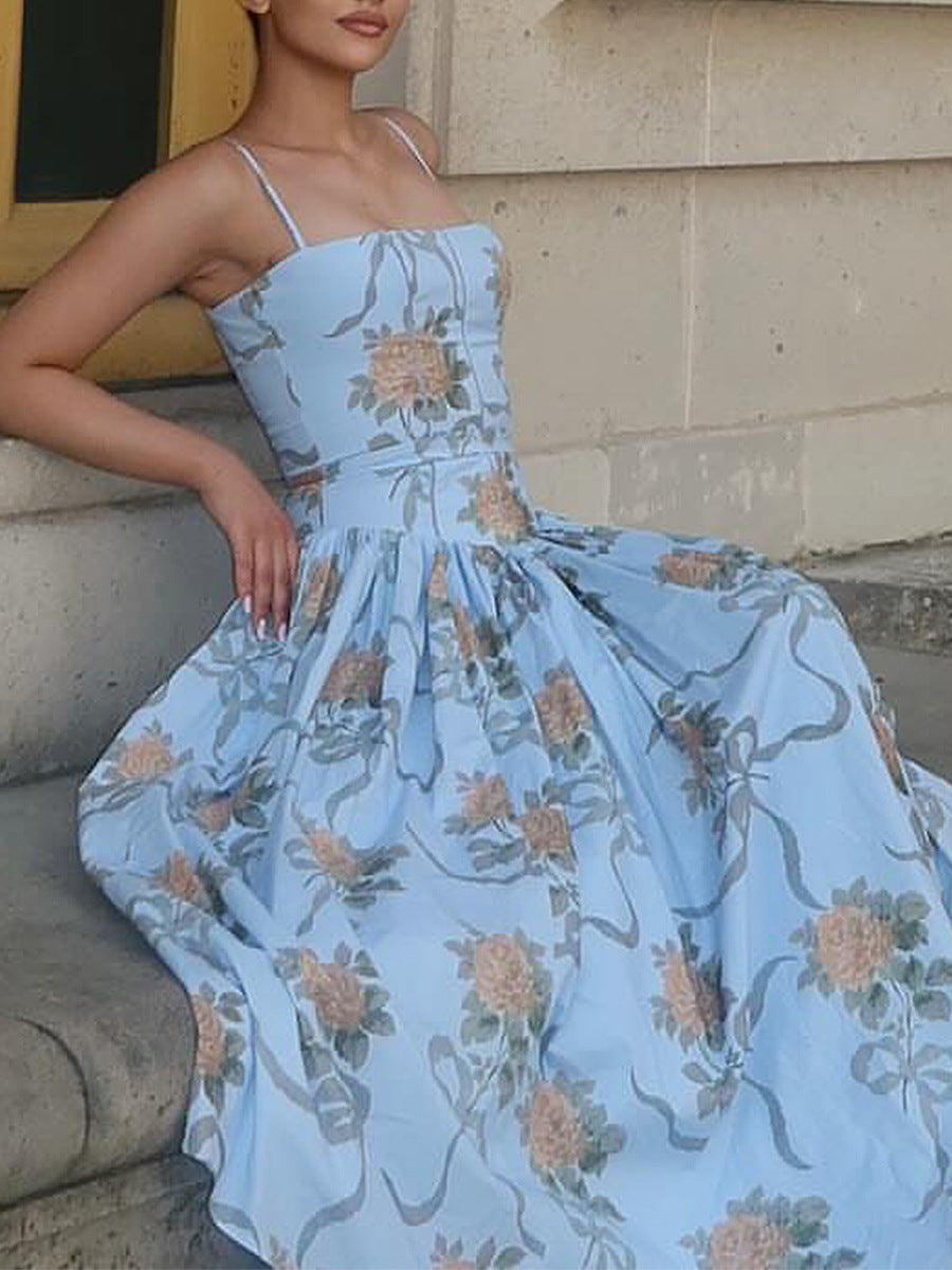 ESTID Damen Maxikleid „Flora Romance“ – Elegantes Corsagenkleid mit floralem Print Ansicht 7 – maxikleid – ESTID