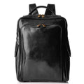 ESTID Lederrucksack. Vintage-Rucksack aus Rindsleder mit verstellbaren Schultergurten