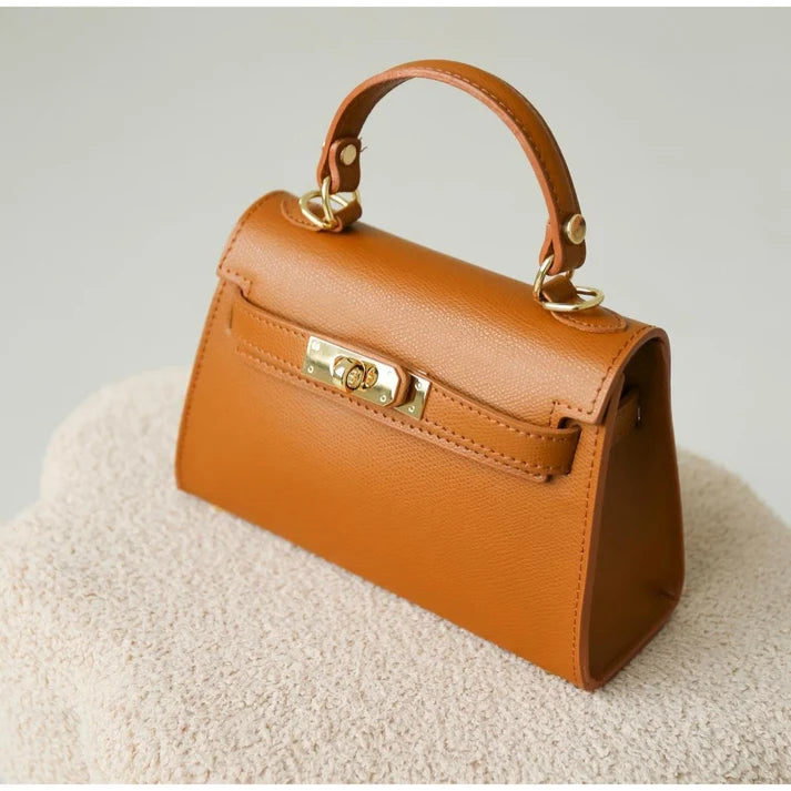 Damenhandtasche "ESTID-Kelly" aus echtem Saffiano-Leder Ansicht 23 – Handtasche – ESTID