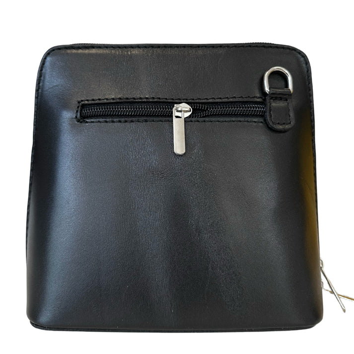 Genuine Leather Utility Shoulder Bag