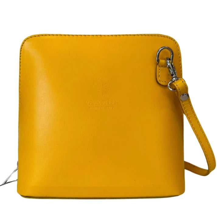 Genuine Leather Utility Shoulder Bag