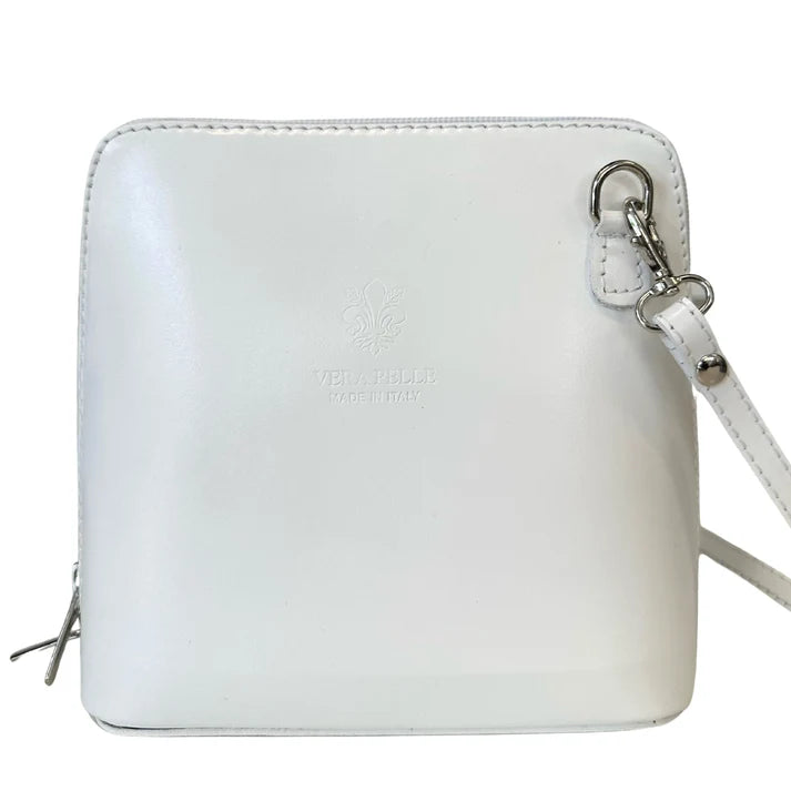 Genuine Leather Utility Shoulder Bag