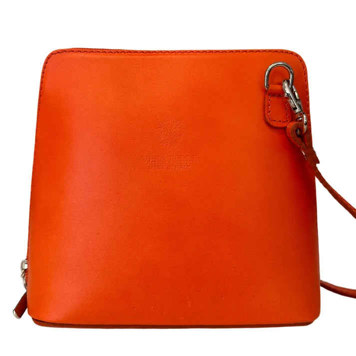 Genuine Leather Utility Shoulder Bag