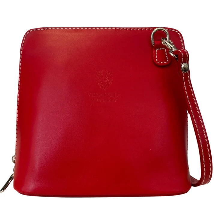 Genuine Leather Utility Shoulder Bag