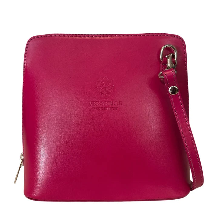 Genuine Leather Utility Shoulder Bag