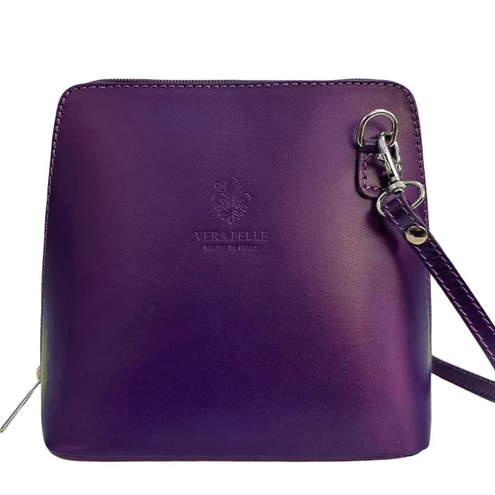Genuine Leather Utility Shoulder Bag