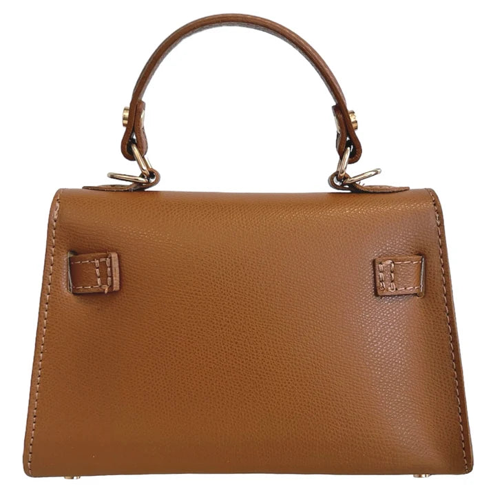Damenhandtasche "ESTID-Kelly" aus echtem Saffiano-Leder Ansicht 24 – Handtasche – ESTID