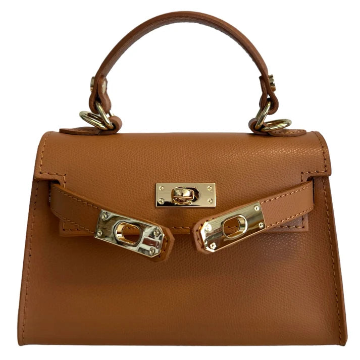 Damenhandtasche "ESTID-Kelly" aus echtem Saffiano-Leder Ansicht 25 – Handtasche – ESTID