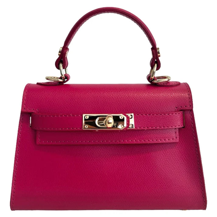 Damenhandtasche "ESTID-Kelly" aus echtem Saffiano-Leder Ansicht 9 – Handtasche – ESTID
