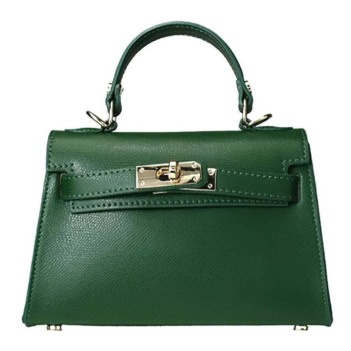 Damenhandtasche "ESTID-Kelly" aus echtem Saffiano-Leder Ansicht 8 – Handtasche – ESTID