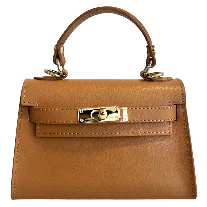 Damenhandtasche "ESTID-Kelly" aus echtem Saffiano-Leder Ansicht 19 – Handtasche – ESTID