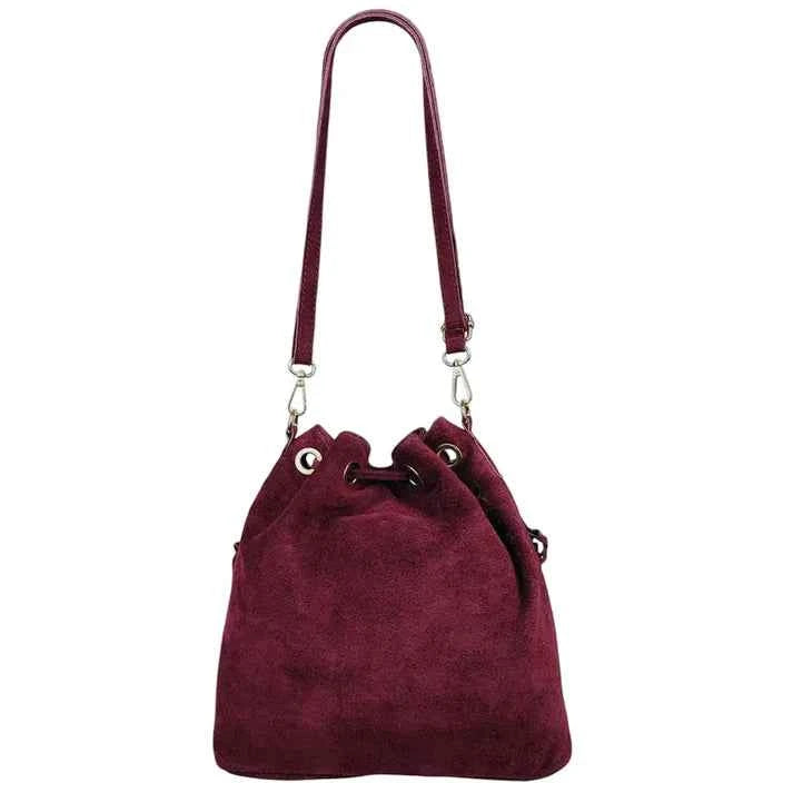 Wildledertasche mit Fransen