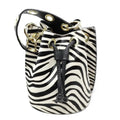 Bucket Bag mit runden Details Cavallino 17x16x20cm