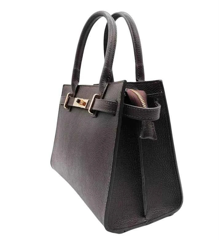 "Gina" Echte Lederhandtasche