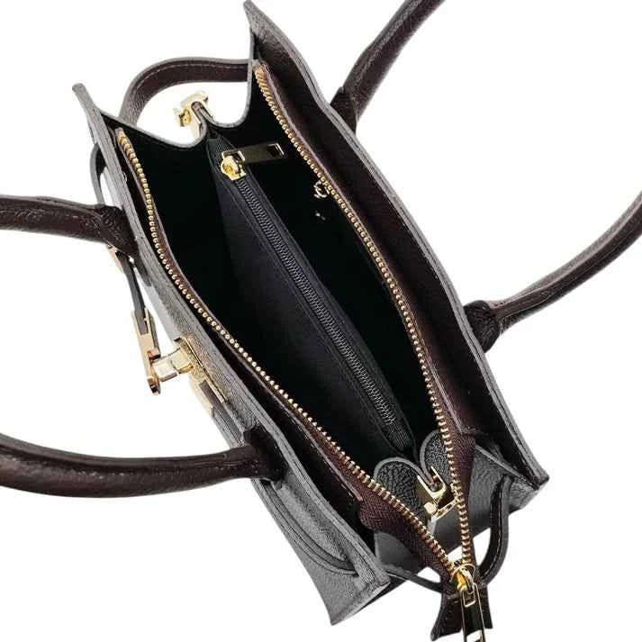 "Gina" Echte Lederhandtasche