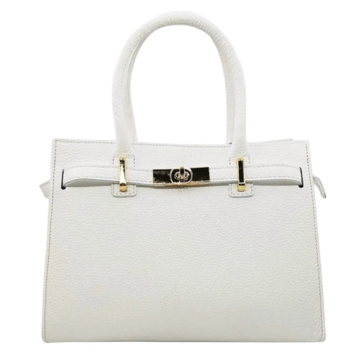 "Gina" Echte Lederhandtasche Ansicht 11 – Handtasche – ESTID