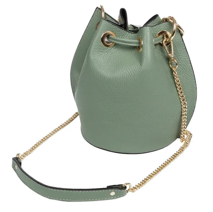 Beuteltasche mit rundem Detailgriff