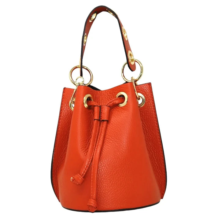 Beuteltasche mit rundem Detailgriff