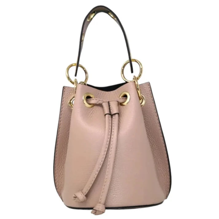 Beuteltasche mit rundem Detailgriff