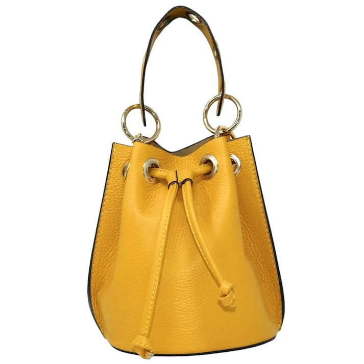 Beuteltasche mit rundem Detailgriff