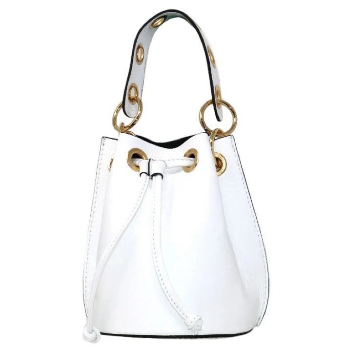 Beuteltasche mit rundem Detailgriff