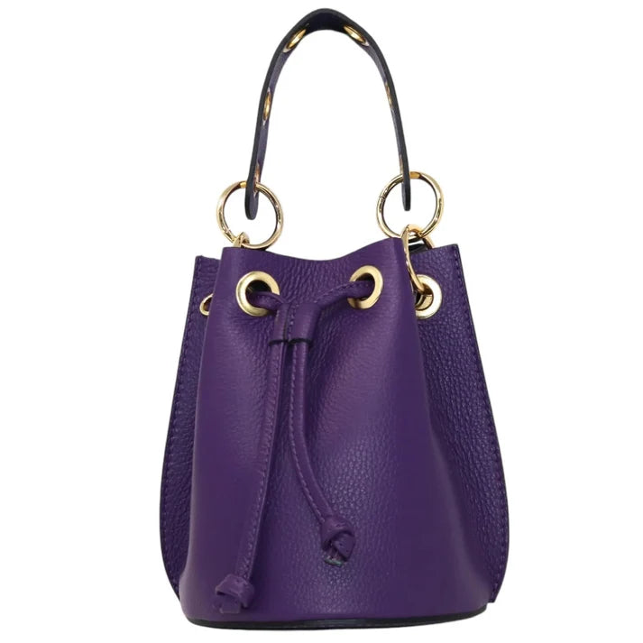 Beuteltasche mit rundem Detailgriff
