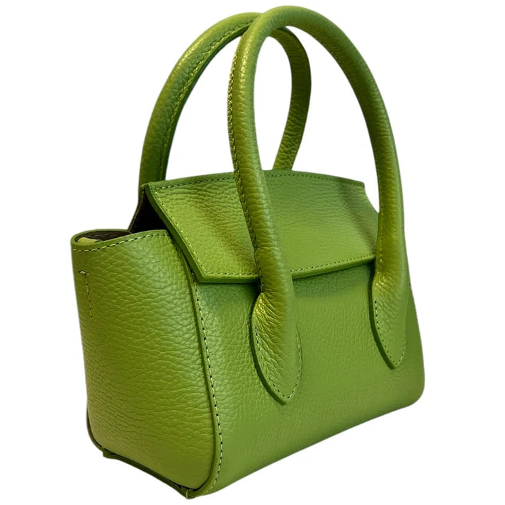Lily Echte Leder-Handtasche/Schultertasche Ansicht 5 – Handtasche – ESTID