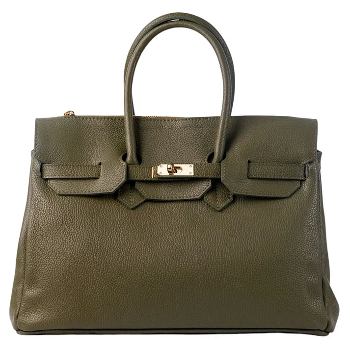 Birk Handtasche aus echtem Leder Ansicht 15 – Handtasche – ESTID