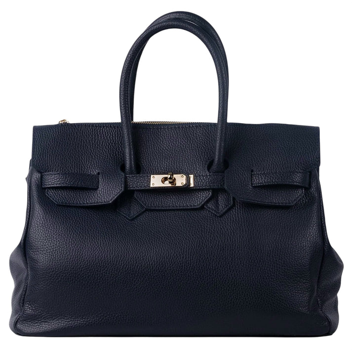 Birk Handtasche aus echtem Leder Ansicht 14 – Handtasche – ESTID