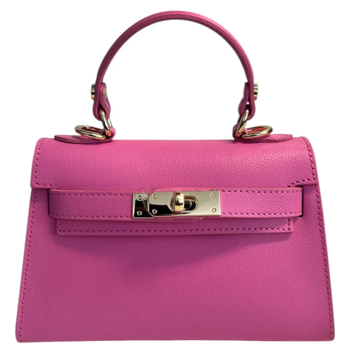 Damenhandtasche "ESTID-Kelly" aus echtem Saffiano-Leder Ansicht 18 – Handtasche – ESTID