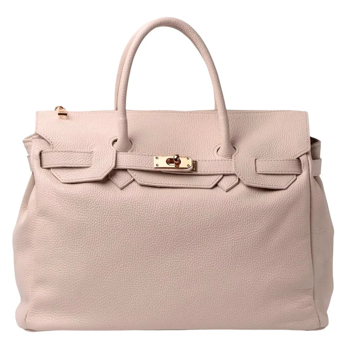 Birk Handtasche aus echtem Leder Ansicht 11 – Handtasche – ESTID