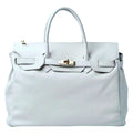 Birk Handtasche aus echtem Leder Ansicht 6 – Handtasche – ESTID