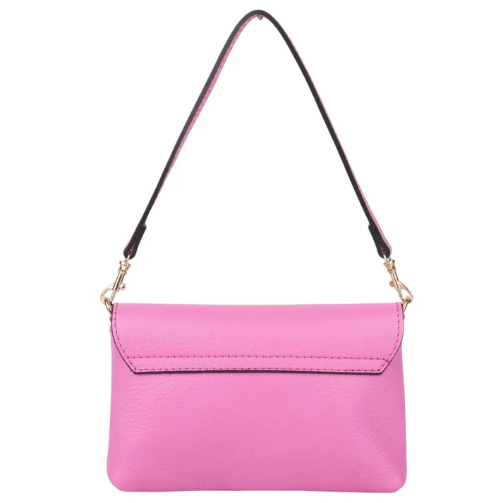 ISA Damenclutch aus echtem Leder