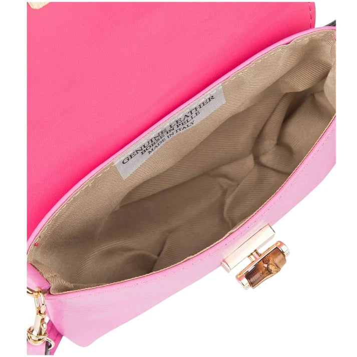 ISA Damenclutch aus echtem Leder