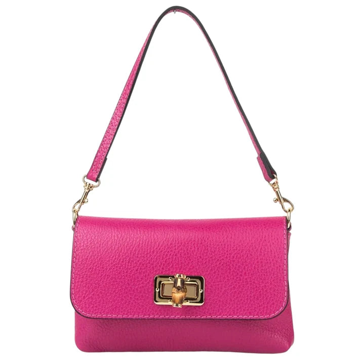 ISA Damenclutch aus echtem Leder