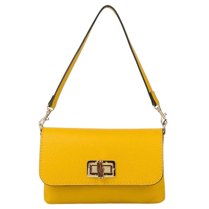 ISA Damenclutch aus echtem Leder