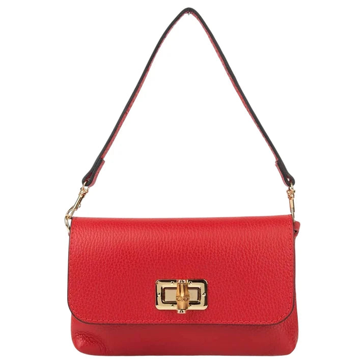 ISA Damenclutch aus echtem Leder