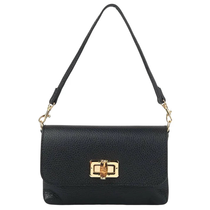 ISA Damenclutch aus echtem Leder