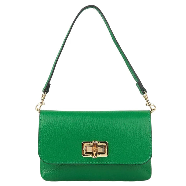 ISA Damenclutch aus echtem Leder