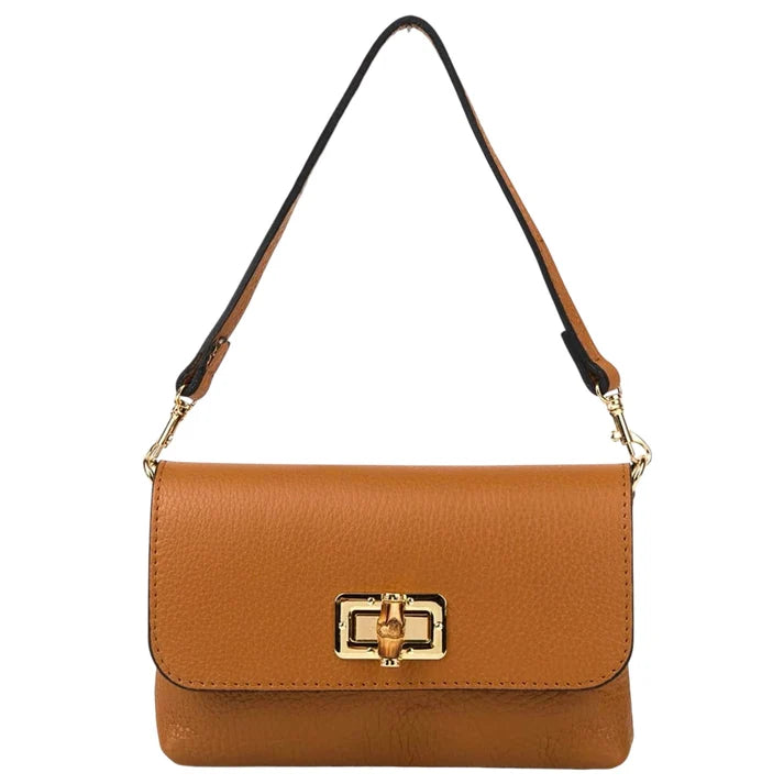 ISA Damenclutch aus echtem Leder