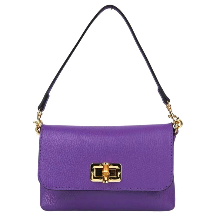ISA Damenclutch aus echtem Leder